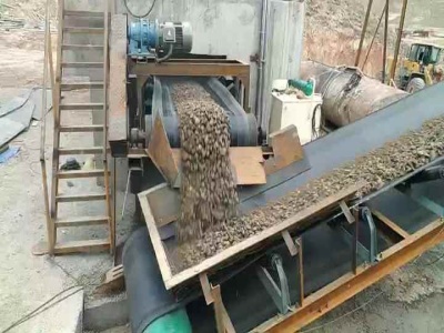 mobile track crusher with transfer conveyors .