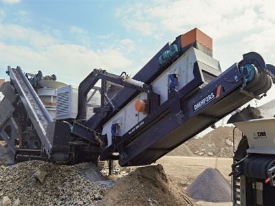 particle size distribution in crushing unit of .